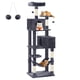 thumbnail image 1 of Torre para gatos Cat Tree Feandrea para interiores con rascadores, color gris, 1 of 3