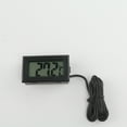 thumbnail image 3 of Termómetro digital LCD Tholdsy para refrigerador Medidor de temperatura -50 a 110 °C Negro, 3 of 6