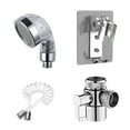 thumbnail image 6 of Adjustable Wall Mounted Shower Faucet Set with Hose and Bracket for Bathroom Sink - 22mm to 24mm Tap Compatibility, 6 of 7