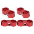 thumbnail image 3 of Hose Separator, 4PCS Practical Aluminum Alloy Durable Oil Line Mounting Clamp  For Auto Parts For Car For Vehicle For Fixing Automobile Oil Pipes, 3 of 8
