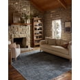 thumbnail image 2 of Loloi Townes Grey / Denim 18" x 18" Sample Rug, 2 of 6