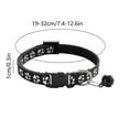 thumbnail image 3 of PONPRNGY Puppy Collar with Bell, 1-Pack Kitten Collar Collar with Bell Nylon Soft Adjustable Buckle for Small Tiny Boy Girl Pets Females, 3 of 7