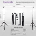 thumbnail image 4 of Soporte De Iluminación Para Dj Armadura Escénica Ajustable, 4 of 7