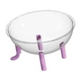 thumbnail image 1 of Cama para gatos Clear Space Capsule, cama elevada para mascotas, accesorios para mascotas, resistente y práctica, cuatro Púrpura, 1 of 8