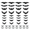 thumbnail image 4 of 3D Halloween Murciélagos Decoración de Pared Murciélagos Adhesivos de Pared Decorativos Murciélagos Ventanas Adorno LED Murciélagos Pegatinas de Pared 48 piezas, 4 of 7