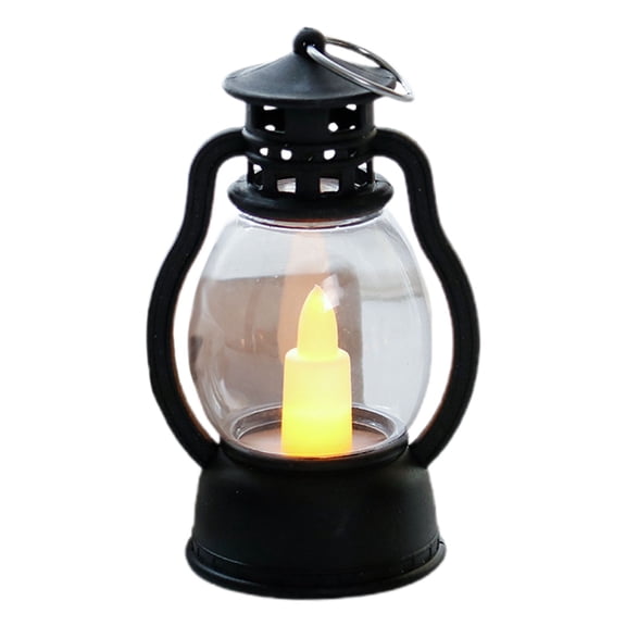 EZPXFCI Mini Lantern Centerpieces for Tables with LED Simulation Candle, 3.5 Inch Small Hanging Lantern, Lanterns Decorative for Wedding Centerpiece Tables