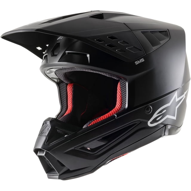 Casco Alpinestars S-M5, negro mate, 2 x 63 — 64 cm