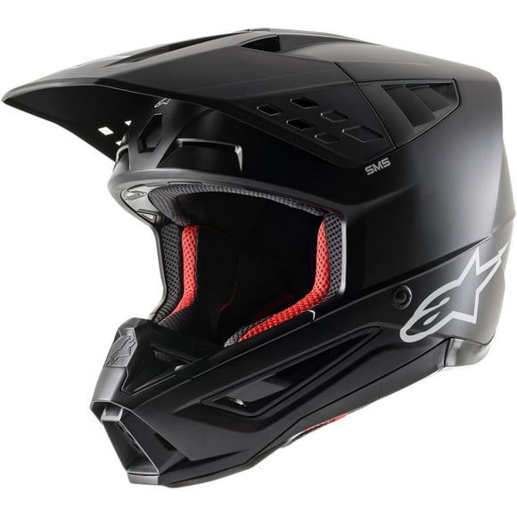Casco Alpinestars S-M5, negro mate, 2 x 63 — 64 cm