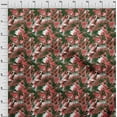 thumbnail image 4 of oneOone Cotton Poplin Twill Green Fabric Abstracts Dress Material Fabric Print Fabric By The Yard 56 Inch Wide, 4 of 5
