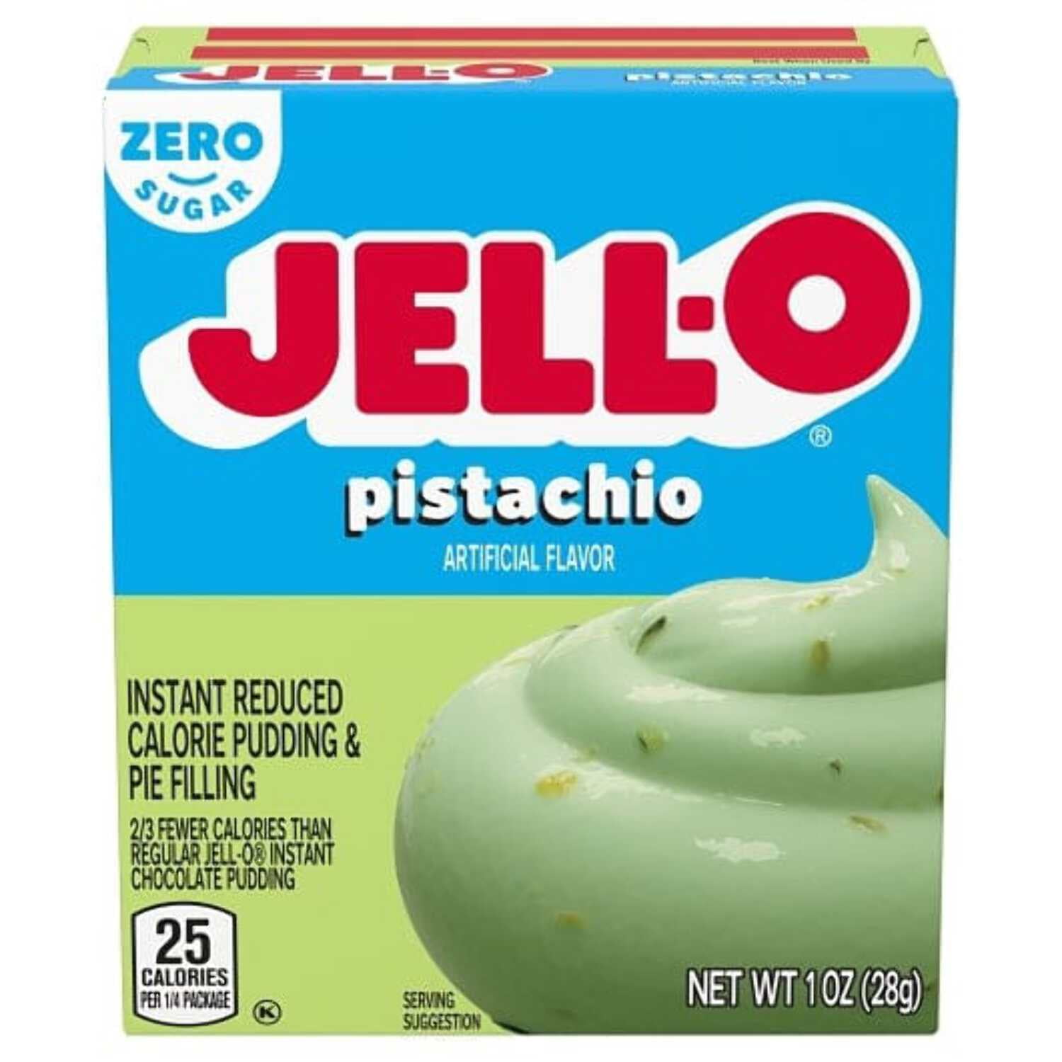 Jell-O Sugar Free Instant Pudding Pie Filling Mixes- Fat Free, Low Calorie