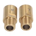 thumbnail image 4 of 1 par de extensores de pedales de bicicleta de acero de 20 mm, espaciador de pedal extendido dorado para pedales roscados de 9/16 pulgadas, 4 of 8