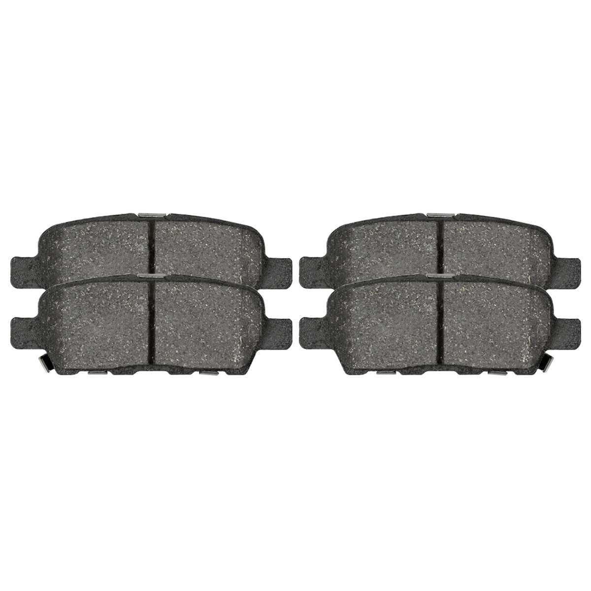 AutoShack Rear Ceramic Brake Pad Kit Driver and Passenger Side