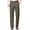Army Green, variant on Men's Cotton Dress Pants Classic Fit, Non-Iron Wrinkle-Resistant Pleat Front Straight-Leg Business Trousers, Casual office Khaki Chinos Size 29-40 Dark Gray