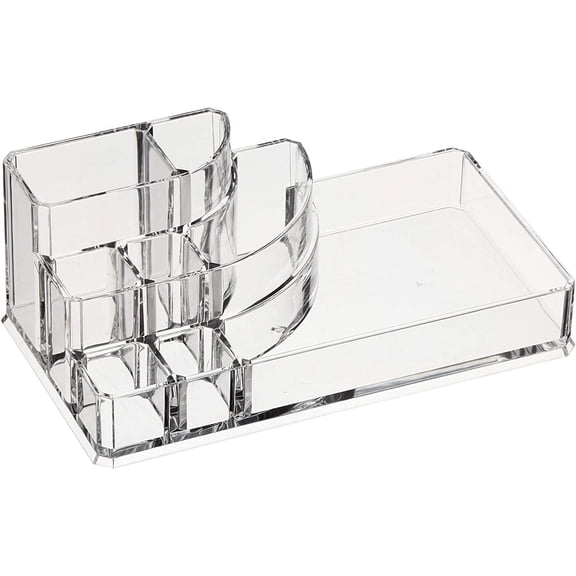 Basics Square Acrylic Cosmetic Makeup Organizer Storage, Small,,F117564