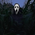 thumbnail image 2 of Máscara de cara de fantasma de Halloween, máscara de grito para adultos y niños, máscara de película de terror, máscara de látex realista, 2 of 5