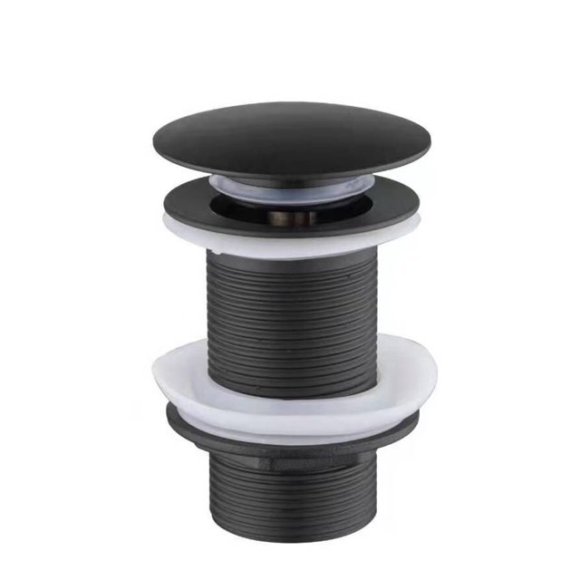 Naiovety RecabLeght Pop-Up BASIN SINK Filter Drain Device Hair Catcher Sink Colador BAÑO COCINA ACCESSORI Bath Waste Stopper Suministros de limpieza para el hogar aleación sin rebosadero Naiovety HA006532-02