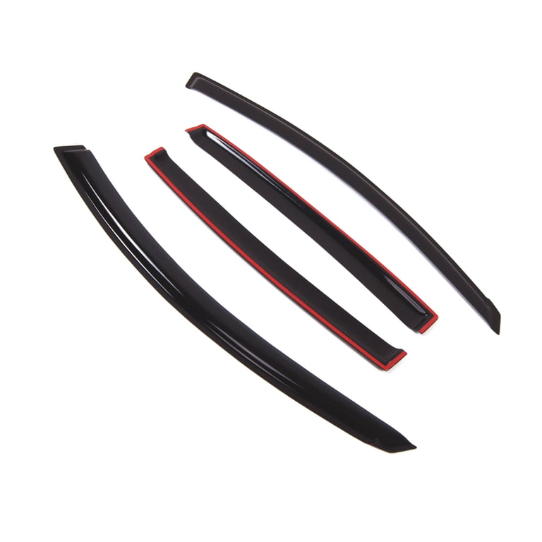 JDM Style 4pc Vent Visors – Wind Deflectors For Nissan Altima 2007-2012 4-Door