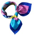 thumbnail image 4 of Head Scarf for Women Fashion Women Square Scarf Wraps Scarves Ladies Printed Kerchief Neck Scarf, 4 of 5