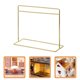 thumbnail image 2 of FELTECHELECTR Accesorios de muebles de metal para muñecas, adorno de casa en miniatura para hacer uno mismo, perchero para colgar ropa de mascotas., 2 of 6