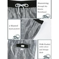 thumbnail image 4 of APTRO Mens Swim Trunks 9'' Mesh Liner Quick Dry Swim Shorts Board Shorts Bathing Suit Swimsuit Summer Beach Shorts Gray MK36 L, 4 of 9