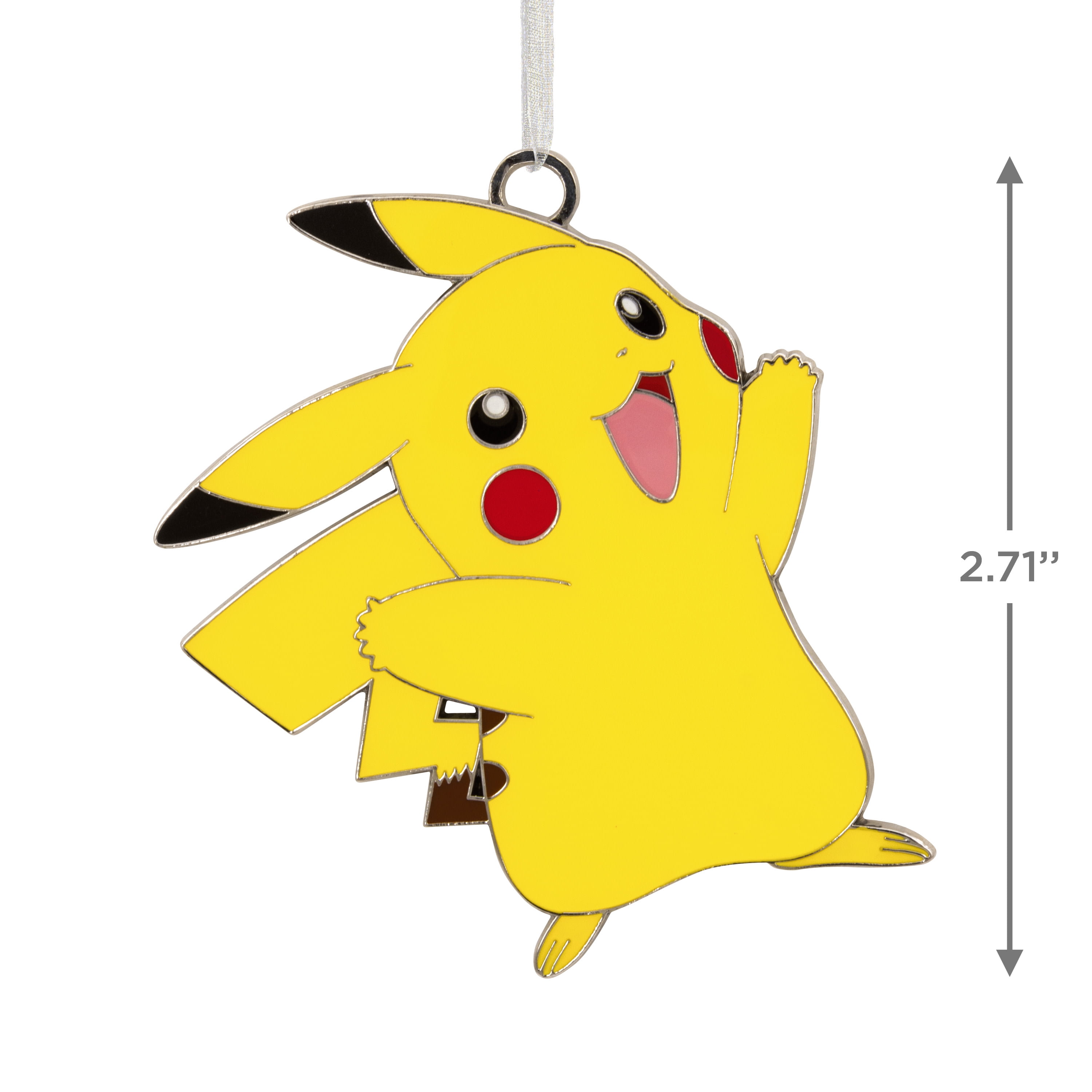 Hallmark Pokémon Pikachu Christmas Ornament, Metal