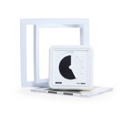 Time Timer Braille 8 60-Minute Visual Timer - Black Disk