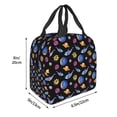 thumbnail image 3 of Easygdp Whales In Space Bolsa Térmica Premium - Tela Oxford Impermeable, Gran Capacidad, Bolsillo Frontal, Unisex para Trabajo, Escuela, Actividades al Aire Libre y Picnics, 3 of 8