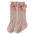 Hirigin Baby Girl Knee High Socks Soft Hollow Out Long Socks Toddler