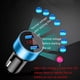 thumbnail image 5 of Adaptador Cargador Coche Doble USB 17.5W Aluminio Toma Mechero 3.1A () Azul, 5 of 9