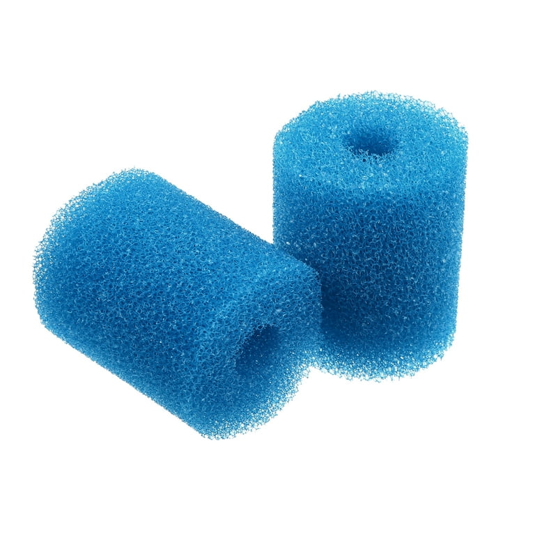 Unique Bargains 3 Pcs Aquarium Pre Filter Foam Roll Sponge Roll Blue 2.95