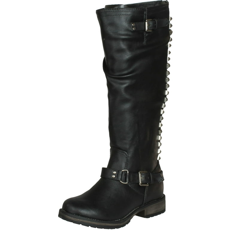 Breckelles black boots sale