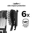 thumbnail image 3 of Diono Radian 3RXT SafePlus All-in-One Convertible Car Seat, Slim Fit 3 Across, 3 of 9