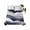 Dark Blue, variant on Sage Green Ombre Flat Sheet Only Twin Size, Soft Breathable Bed Top Sheets for Mattress, Modern Moire Geometric Abstract Luxury Bedding Flat Sheets for Home Hotel Bedroom Bed Protection