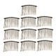 thumbnail image 1 of 10 piezas de pinzas para el cabello, joyería, bricolaje, artesanía, accesorios de metal para el cabello, los 4 colores Bronce, 1 of 2