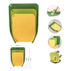 thumbnail image 1 of Set De 3 Tablas Para Cortar Picar Fruta Y Verdura Cocina Xtellar Color verde, 1 of 3