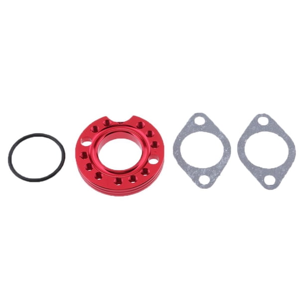 COLECTOR de ADMISIÓN de CARBURADOR de ALUMINIO 26MM ADAPTADOR de licencia de rojo