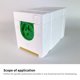 thumbnail image 3 of Bee Hive Beekeeping King Box Caja De Polinización Suministros De Apicultura Hive Case Bee Hive Home Kearding TO001926-00, 3 of 5