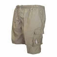 thumbnail image 4 of Pantalones cortos deportivos para hombre Pantalones sueltos casuales Pantalones cortos de trabajo al aire libre, Caqui, XXL Kearding AP002302-11, 4 of 6