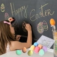 thumbnail image 5 of Wovilon Easter Eggs Sidewalk Chalk Pieces 6 Colors Eggs-Shaped Chalk City, 5 of 9