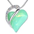 thumbnail image 1 of Collares de Latón para Mujer Leafael, Colgante Corazón Infinito, 1 of 3