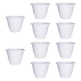 thumbnail image 3 of colaxi 10 Pieces Flower Pots Lightweight Plant Pots for Home Living Rooms Balconies, 3 of 9