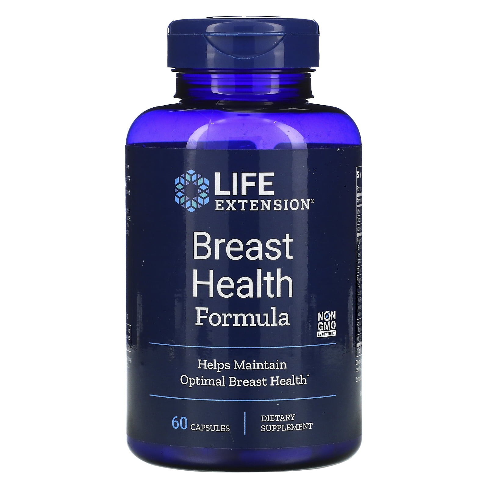 Life Extension Breast Health Formula, 60 Capsules