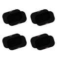 thumbnail image 1 of Riwesomey Paquete de 4 parasoles para ventana lateral de automóvil extraíbles autoadhesivos internos transpirables parasol transparente negro Automoción decorativa y accesorios Negro Riwesomey VI015593-02, 1 of 6