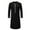 Black, variant on Wancir Men's Muslim Robe Islamic Arab Kaftans for Men Eid Muslim Dubai Ramadan Daily Clothes, 1PC Muslim Shirt Robe