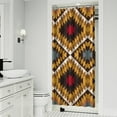 thumbnail image 2 of Boho Chic Shower Curtain 36x72 Inches Vintage Ethnic Print Quick Dry Polyester Bathroom Decor Rustic, 2 of 5