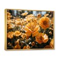 thumbnail image 2 of Designart "Peach Buttercups landscape Vibrant I" Floral Floater Framed Wall Art Living Room, 2 of 7