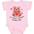 thumbnail image 3 of Inktastic My Great Grandpa Loves me- bear and hearts Boys or Girls Baby Bodysuit, 3 of 5