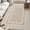 Light Taupe, variant on HOMERRY Area Rugs 8' x 10' Modern Geometric bordered Area Rug for Living Room, Dark Gray