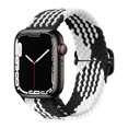 thumbnail image 1 of For Apple Apple Iwatch Watch Strap Flat for  Nylon Woven Slide Buckle Elastic Strap Universal, 1 of 6