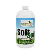 Soft Soil Liquid Soil Aerator & Lawn Treatment to Fix Compacted Soils, Improve Drainage with Non-Mechanical Liquid Application. 1 Quart (32 oz)